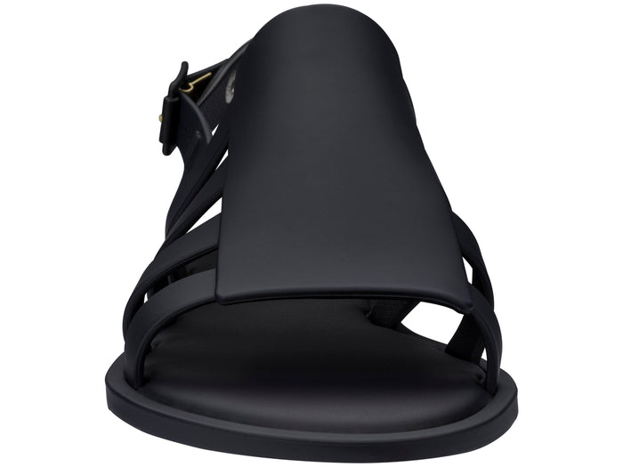 Melissa Boemia Flat Gladiator Black Sandal for Women - Stylish and Versatile Footwear for Any Occasion