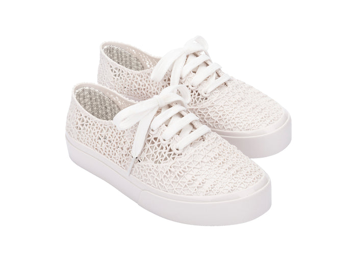Melissa Campana Papel white sneakers for women with stylish design and comfortable fit