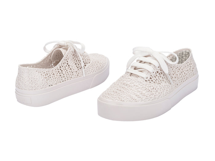 Melissa Campana Papel white sneakers for women with stylish design and comfortable fit