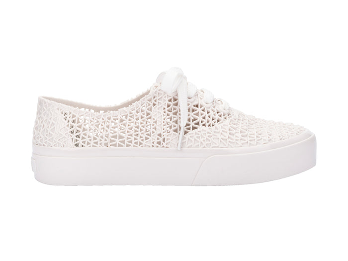 Melissa Campana Papel white sneakers for women with stylish design and comfortable fit