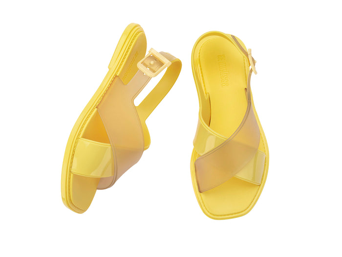 Melissa Cleo Slingback Yellow Women Sandal