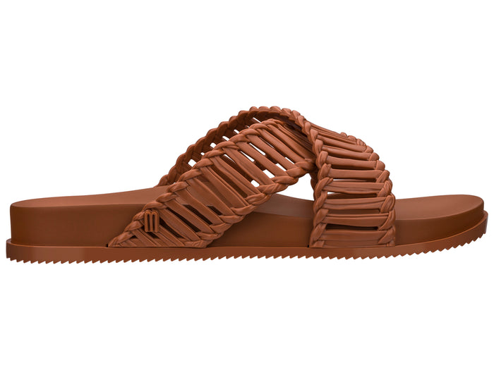 Melissa Cosmic Salinas Brown Slide for Women