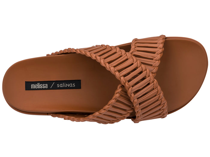 Melissa Cosmic Salinas Brown Slide for Women