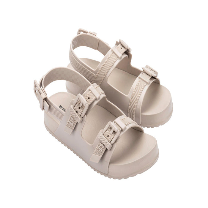 Melissa Cozy Buckle Strap Beige Women Sandal