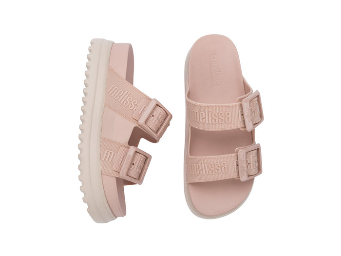 Melissa Cozy M Lover Platform Slipon Pink Slide For Women