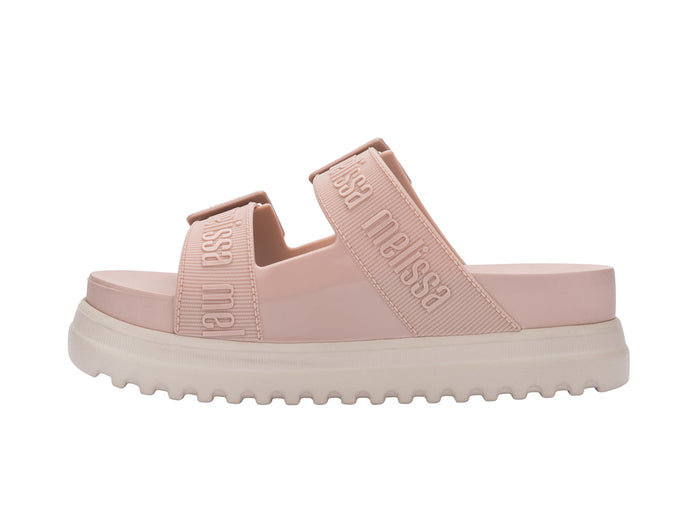 Melissa Cozy M Lover Platform Slipon Pink Slide For Women