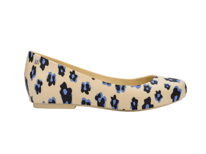Melissa Dora II Floral Print Round Toe Yellow Ballerinas â€“ Stylish & Comfortable Women's Flats with Floral Design