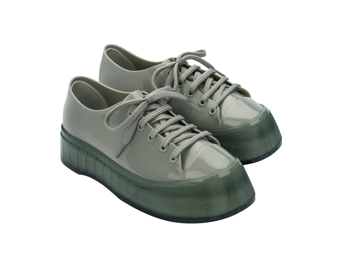 Melissa Drive Lace-Up Green Sneakers for Women – Stylish, Comfortable Footwear for Everyday Wear