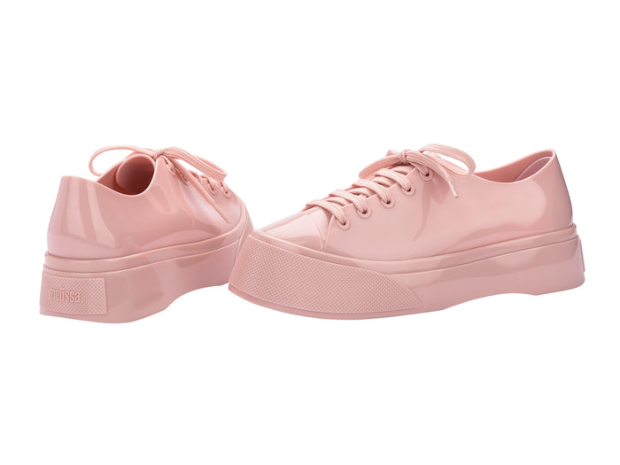 Melissa Drive Lace-Up Pink Sneakers for Women – Trendy, Lightweight, and Comfortable Everyday Footwear