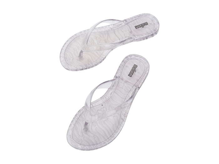 Melissa Duo AD Clear Flip Flops for Women – Stylish and comfortable transparent flip-flops, perfect for casual outings and beachwear.