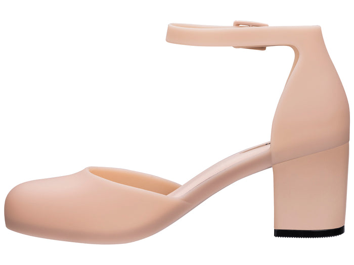 Melissa Femme Block Heel Pink Sandal for Women - Elegant and Comfortable Footwear for Every Occasion