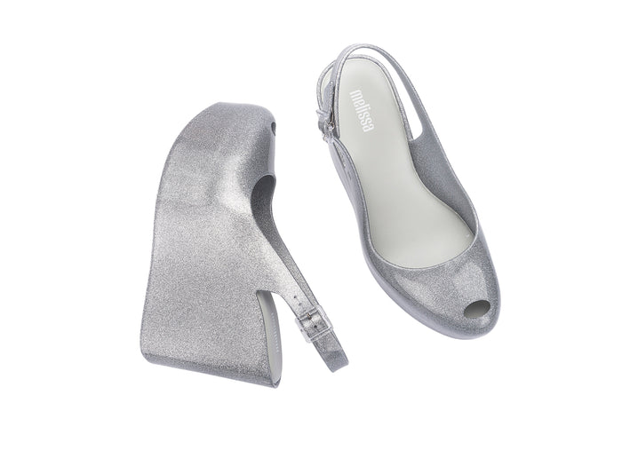 Wedge heels glitter design
