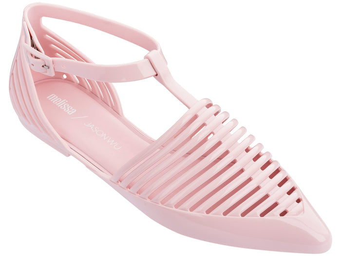 Melissa Kate Jason Wu Pink Ballerina with Ankle Strap for Women