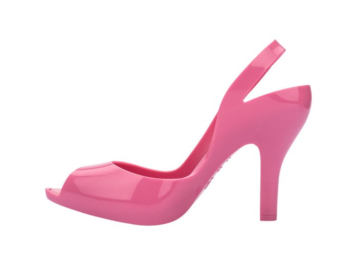 Melissa Lady Dragon II AD Stiletto Heels Pink Sandal For Women