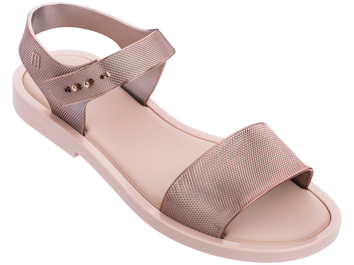 Melissa Mar Chrome AD Pink Rose Flat Sandal for Women - Stylish and Comfortable Footwear