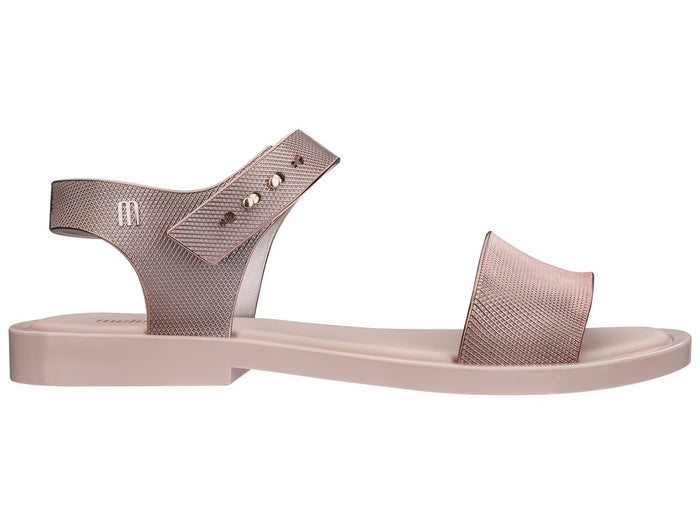 Melissa Mar Chrome AD Pink Rose Flat Sandal for Women - Stylish and Comfortable Footwear