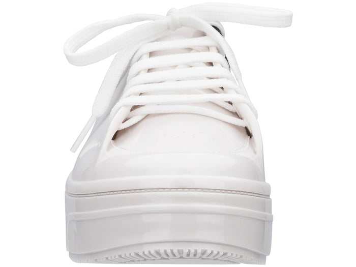 Melissa Mellow Extended Sizing Lace Up White Sneakers