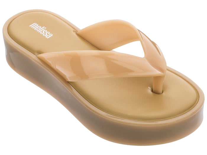 Melissa Platform Heel Slip-On Flip Flop Slippers for Women â€“ Trendy and comfortable platform flip-flops with a slip-on design, perfect for casual wear and elevated style.