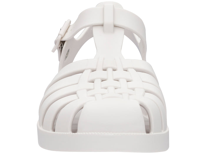 Melissa Possession White Flat Sandal for Women – Stylish and comfortable white flat jelly sandal perfect for everyday wear.