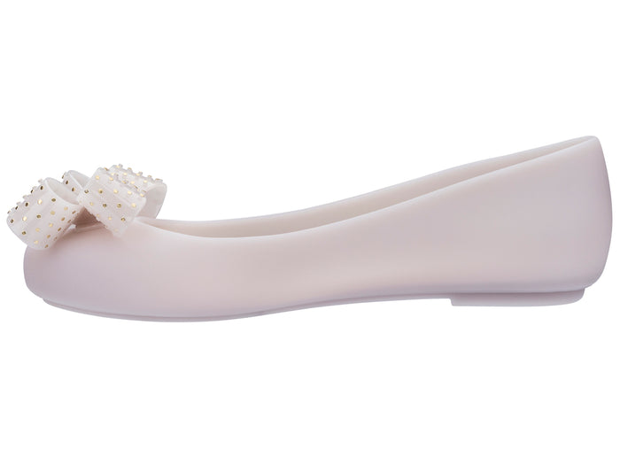 Melissa Space Love Me Flat White Ballerinas for Women