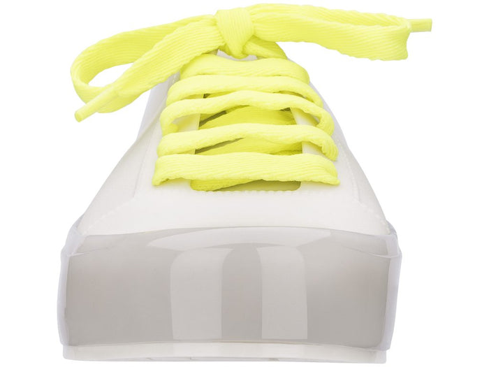 Melissa Street AD Extended Sizing White/Yellow Sneaker â€“ Stylish and Comfortable Women's Sneakers for Casual and Daily Wear.