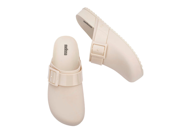 Melissa Stylish Beige Cozy Clog for Women – Comfortable Slip On Casual Footwear3