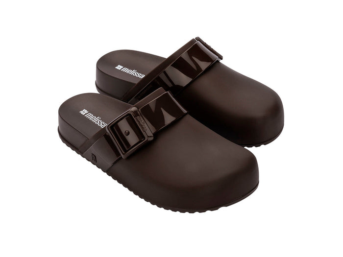 Melissa Stylish Brown Cozy Clog for Women – Comfortable Slip On Casual Footwear
