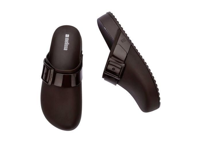 Melissa Stylish Brown Cozy Clog for Women – Comfortable Slip On Casual Footwear1