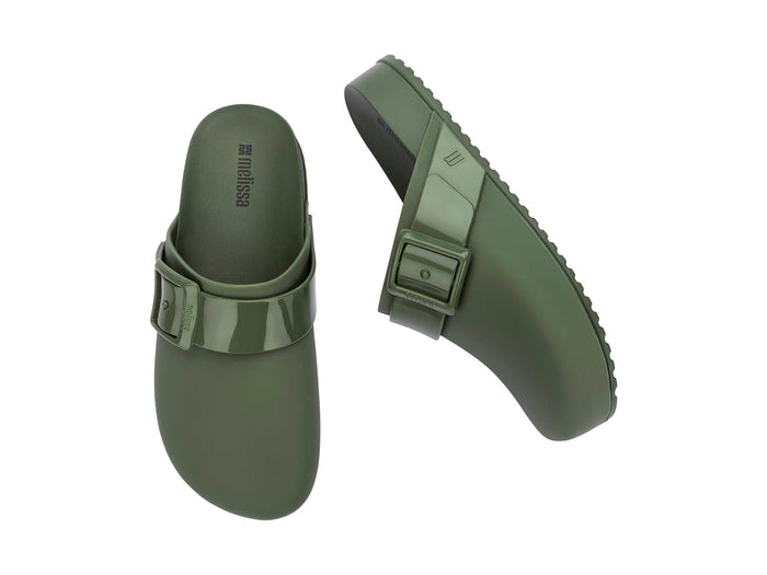 Melissa Stylish Green Cozy Clog for Women – Comfortable Slip On Casual Footwear2