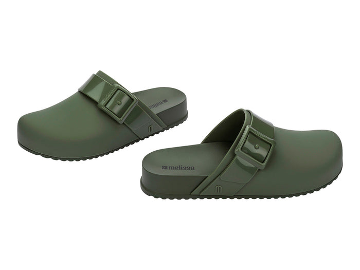 Melissa Stylish Green Cozy Clog for Women – Comfortable Slip On Casual Footwear3