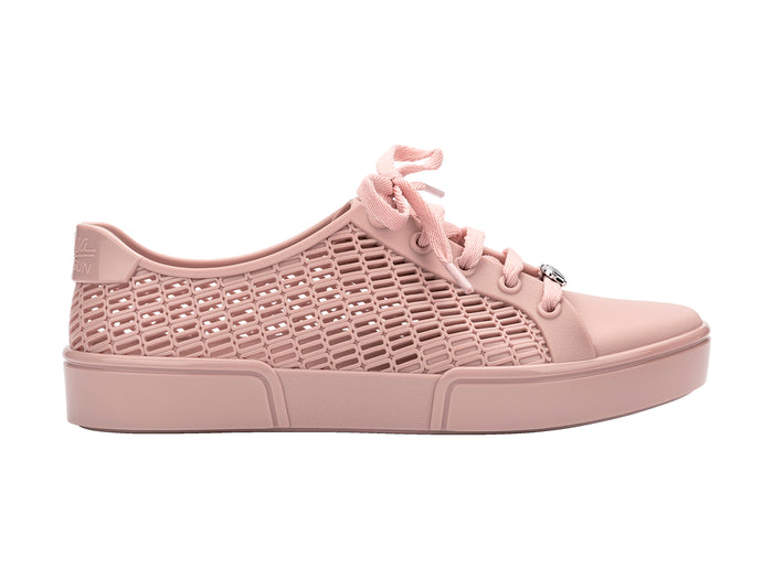 Melissa Sun Sandiego Lace Up Pink Sneakers