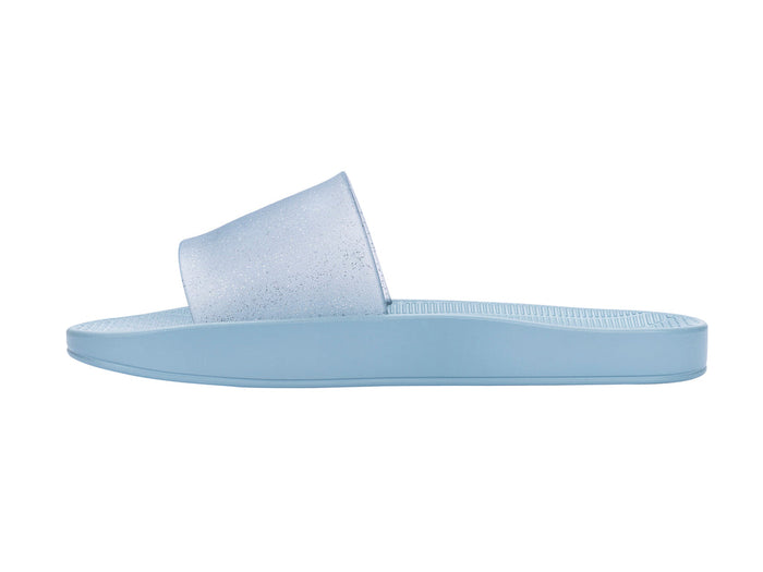 Melissa Sun Sunset Blue Flat Slides for Women – Comfortable and Stylish Casual Summer Footwear