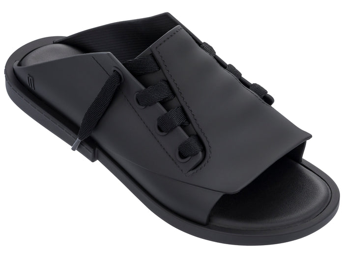 Melissa Ulitsa AD Black Slide for Men and Women – Stylish, unisex slip-on slides offering comfort and versatility for everyday casual wear.