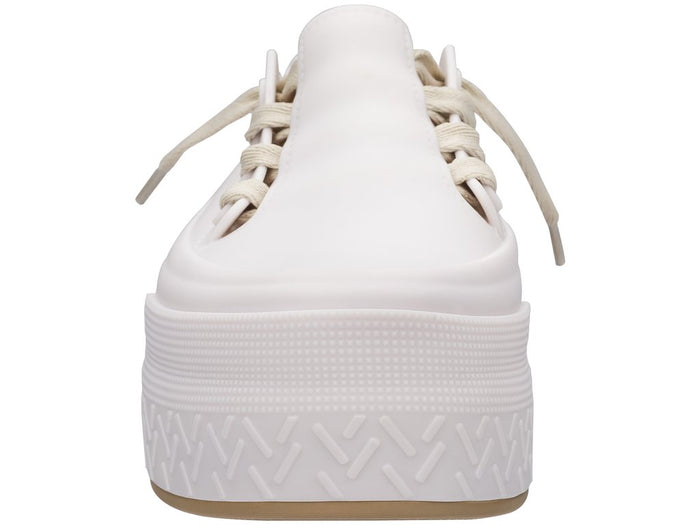 Melissa Ulitsa Lace Up Beige Platform Sneaker for Women – Stylish Comfortable Platform Sneakers for Everyday Wear