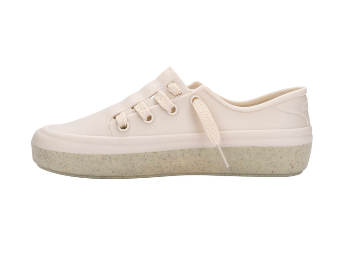 Melissa Ulitsa Next Gen Beige Casual Sneakers for Women and Men – stylish unisex beige slip-on sneakers with modern design and comfort