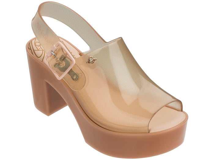 Melissa Vivienne Westwood Anglomania Brown Mule Ad