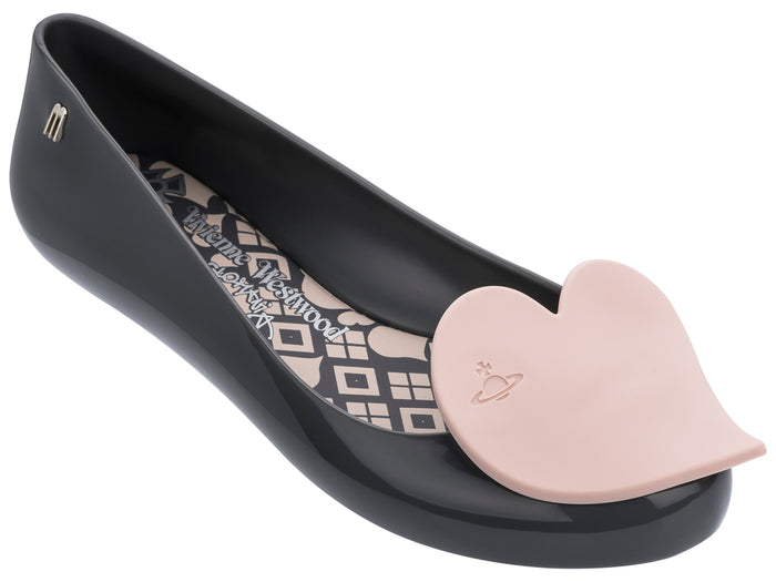 Melissa Vwa Space Love V Dark Grey Ballerina