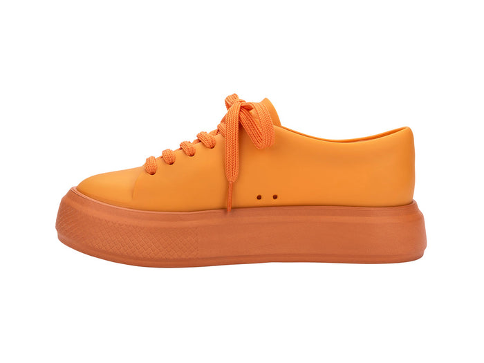 Melissa Wild AD Matte Orange Lace-Up Sneakers for Women - Stylish and Comfortable Footwear