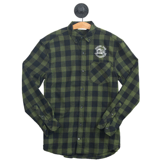 MENS FLANNEL BUTTON DOWN SHIRT - MFBS
