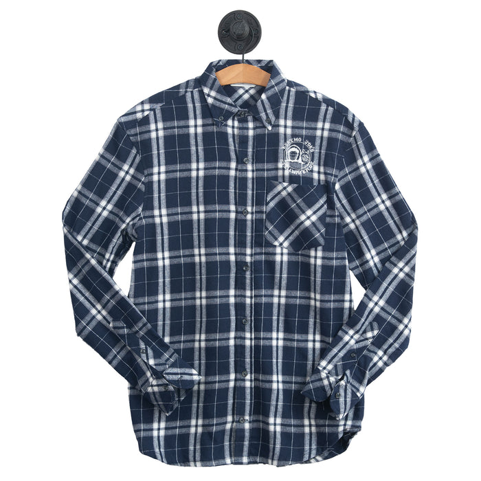 MENS FLANNEL BUTTON DOWN SHIRT - MFBS