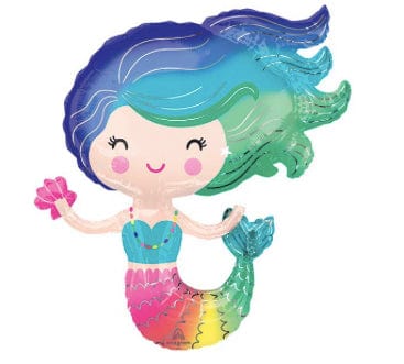 burton+burton Party Mermaid Balloon