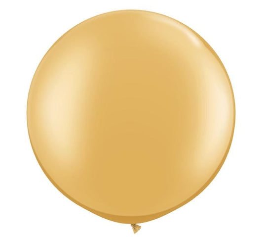 burton+burton Balloons Metallic Gold Latex 30"