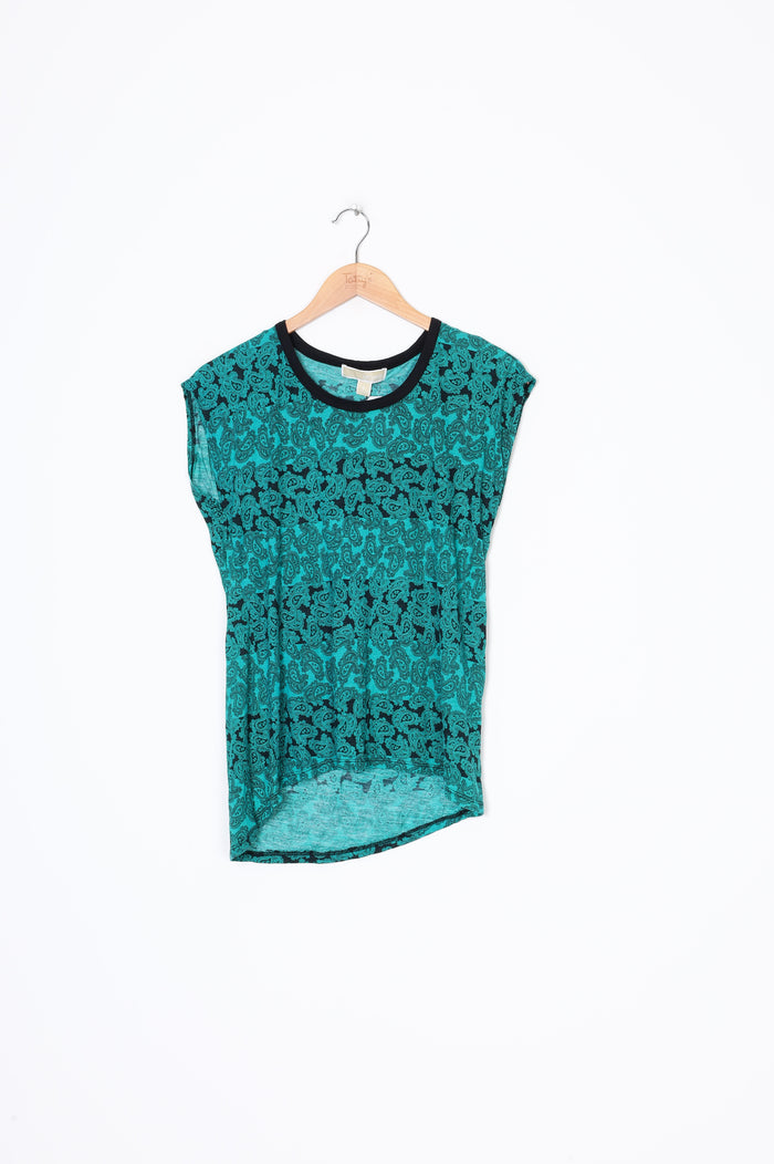 Michael Michael Kors Womens Green Singlet Size S