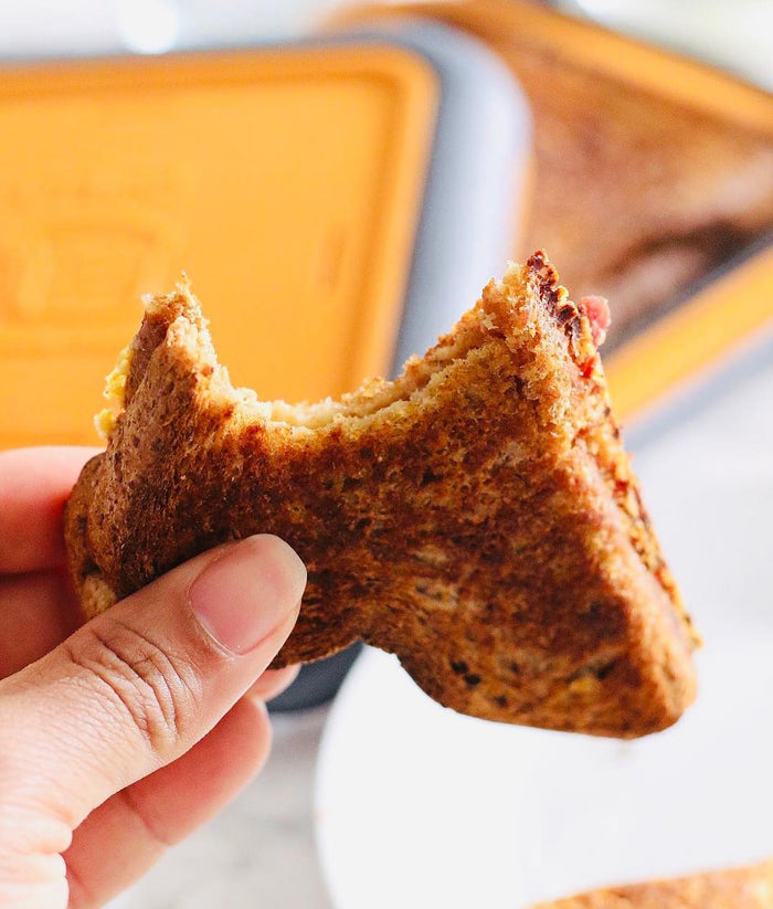 toastie made by the Microwave Toastie Sandwich Maker and Grill