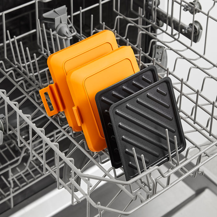 Microwave Toastie Sandwich Maker and Grill in the microwave