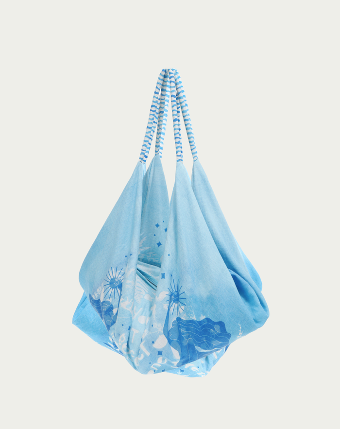 Mika Indigo Slouchy Bag