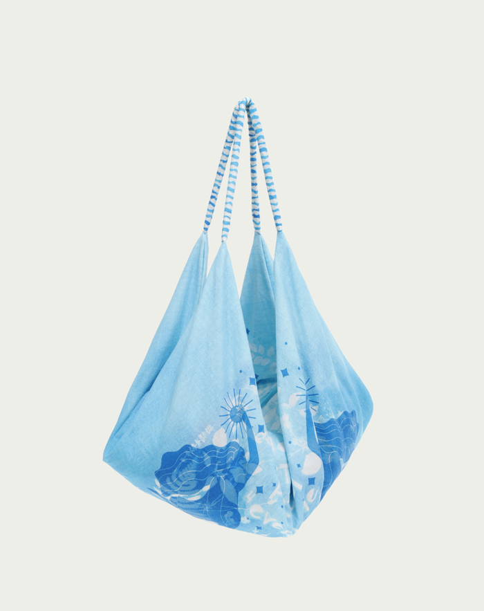 Mika Indigo Slouchy Bag