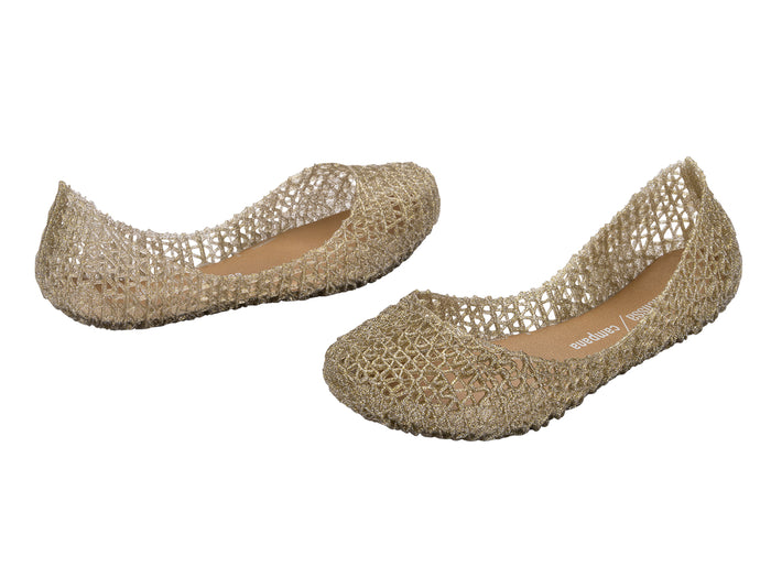 buy online shoes campana, glitter gold