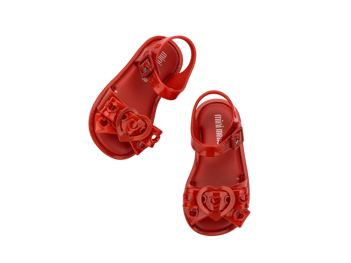 red sandals for baby girl