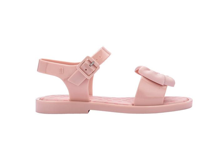 Mini Melissa Mar Princess Flat Baby Pink Sandal for Girls -Durable sandals for girls